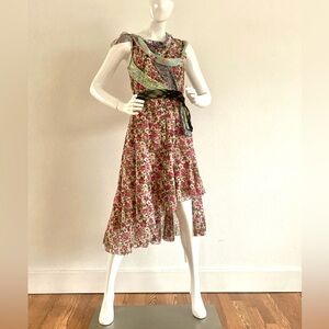 Byron Lars Floral Multicolor Dress